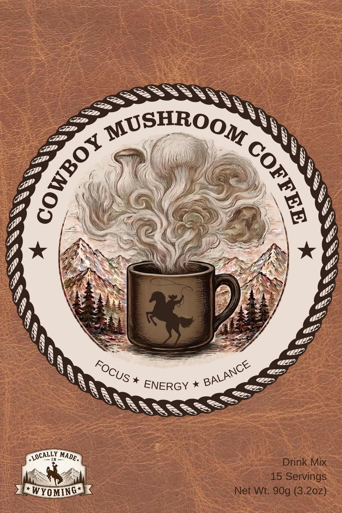 Cowboy Mushroom Coffee